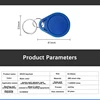 20 pcs UID Token Copy Keykobs 13.56MHz IC Changeable Attendance Management CUID Clone Keychain Mif 1k s50 iso/iec1443, type A 4