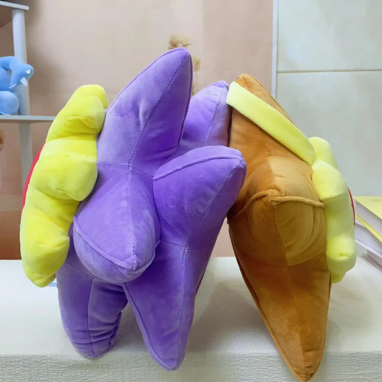 30cm 새로운 Starmie & Staryu 플러시 장난감 물 유형 Staryu 인형 애니메이션 캐릭터 Starmie 플러시 생일 선물