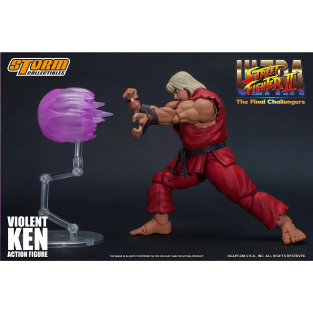 In Stock Original Storm Toys 1/12 Street Fighter 2 Violent Ken 1 