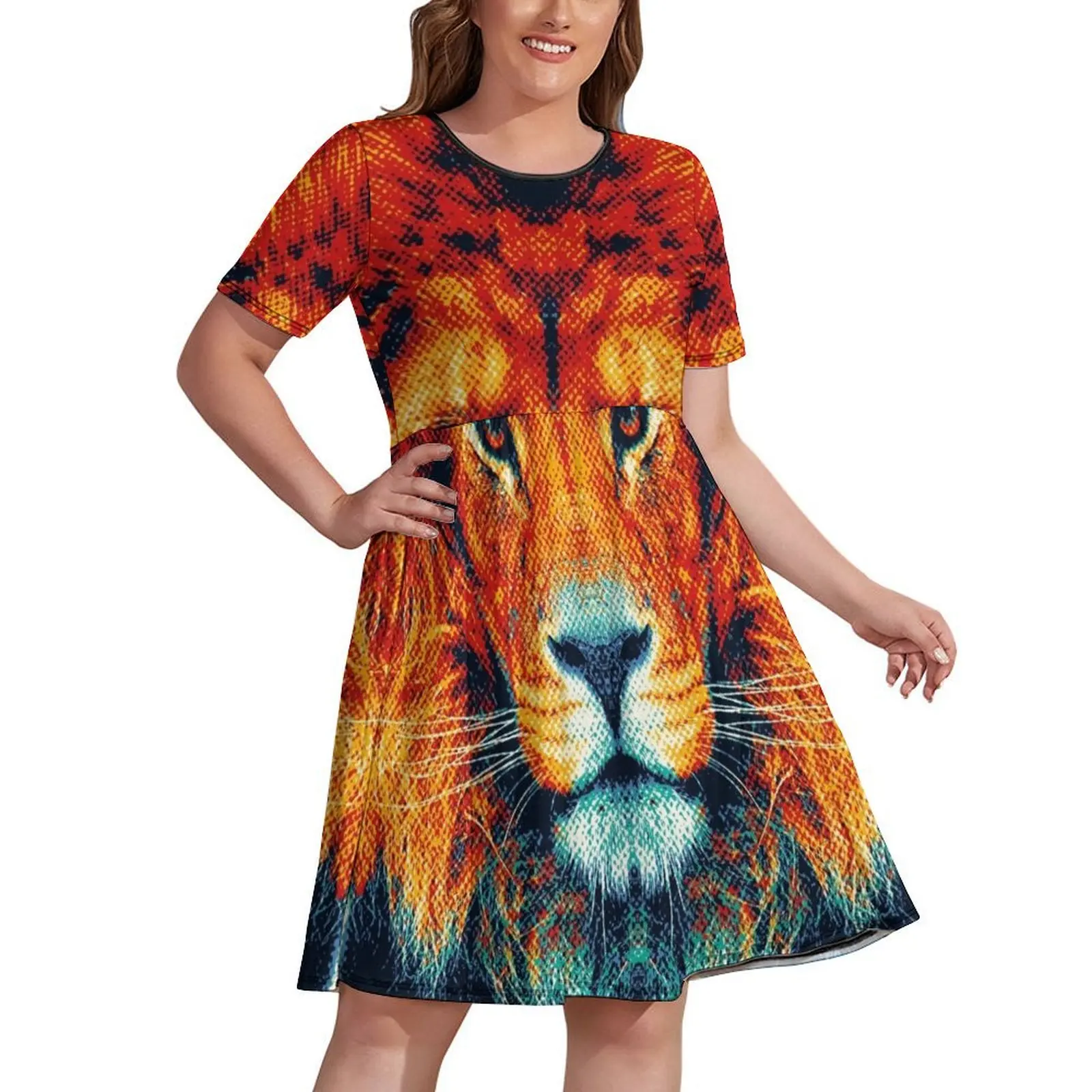 

Lion - Colorful Animals Dress birthday dress for women luxury 2024 evening dresses women