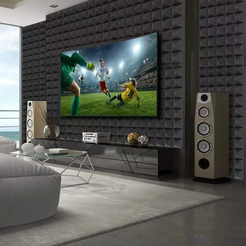 30cm*30cm*5cm Acoustic Foam Panels Soundproof Foam Wall Panels Studio Soundproofing Wall KTV Room Sound Proof