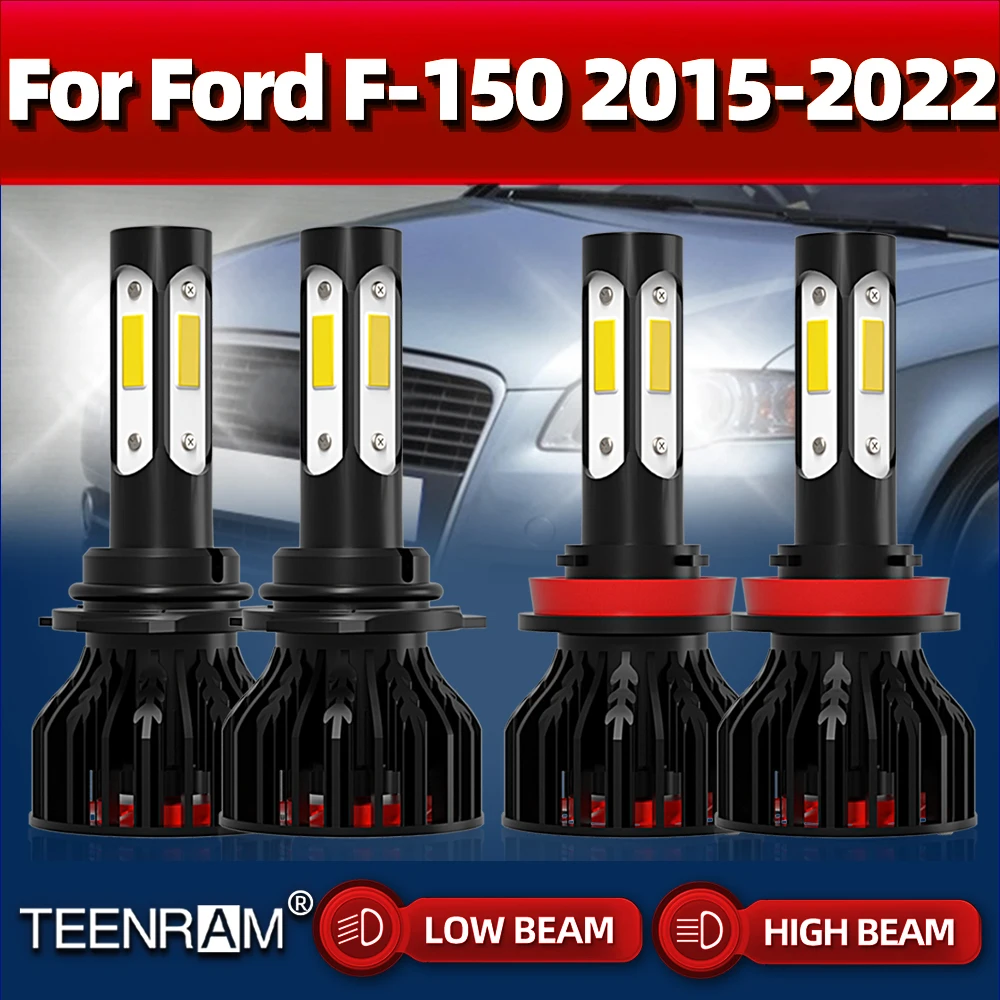 

H11 9005 HB3 Canbus Led Headlight Bulb 40000LM Turbo Auto Lamp 12V 6000K For Ford F-150 2015 2016 2017 2018 2019 2020 2021 2022