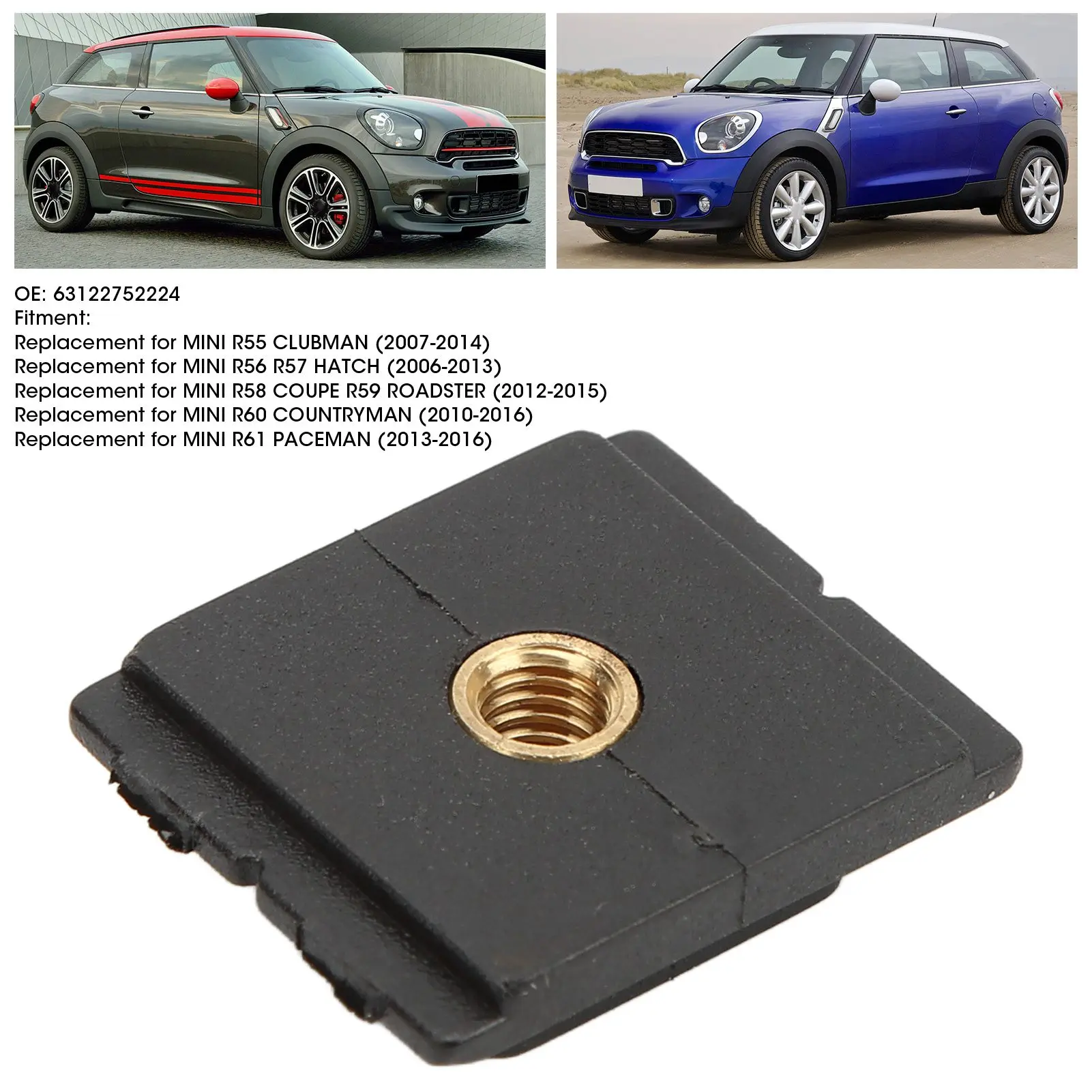 Support De Radiateur MINI D'origine - Référence 2751341, Occasion, Modèles R55 à R61