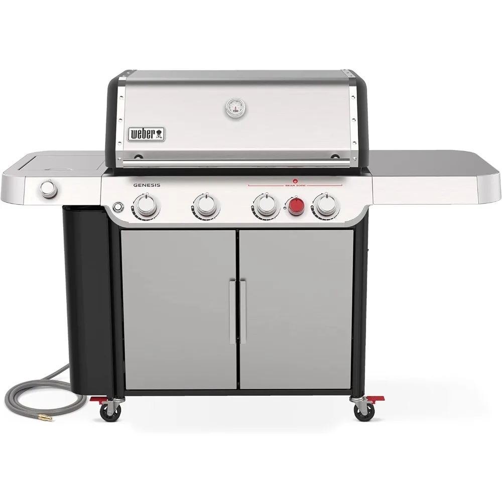

Weber 38400001 Genesis S-435 NG SS газовый гриль, нержавеющая сталь