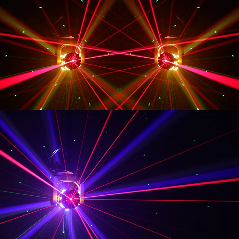 ステージ レーザー Green Red ディスコ Moving ライト Laser Stage Green & Red laser light disco lights party