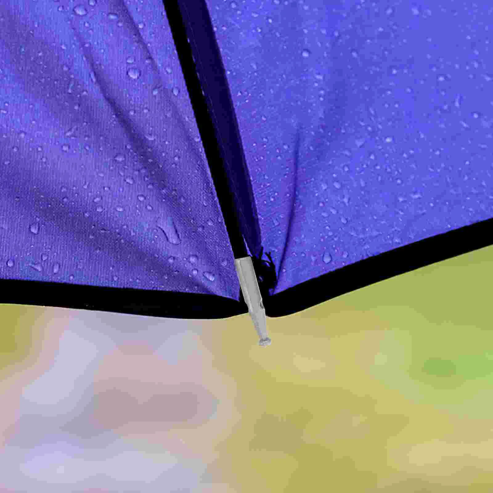 Umbrella Bone Covers Umbrella Tail Beads Replacement End Tips Universal Metal Umbrella Bone Cover Folding Cover Rain Repair Parts