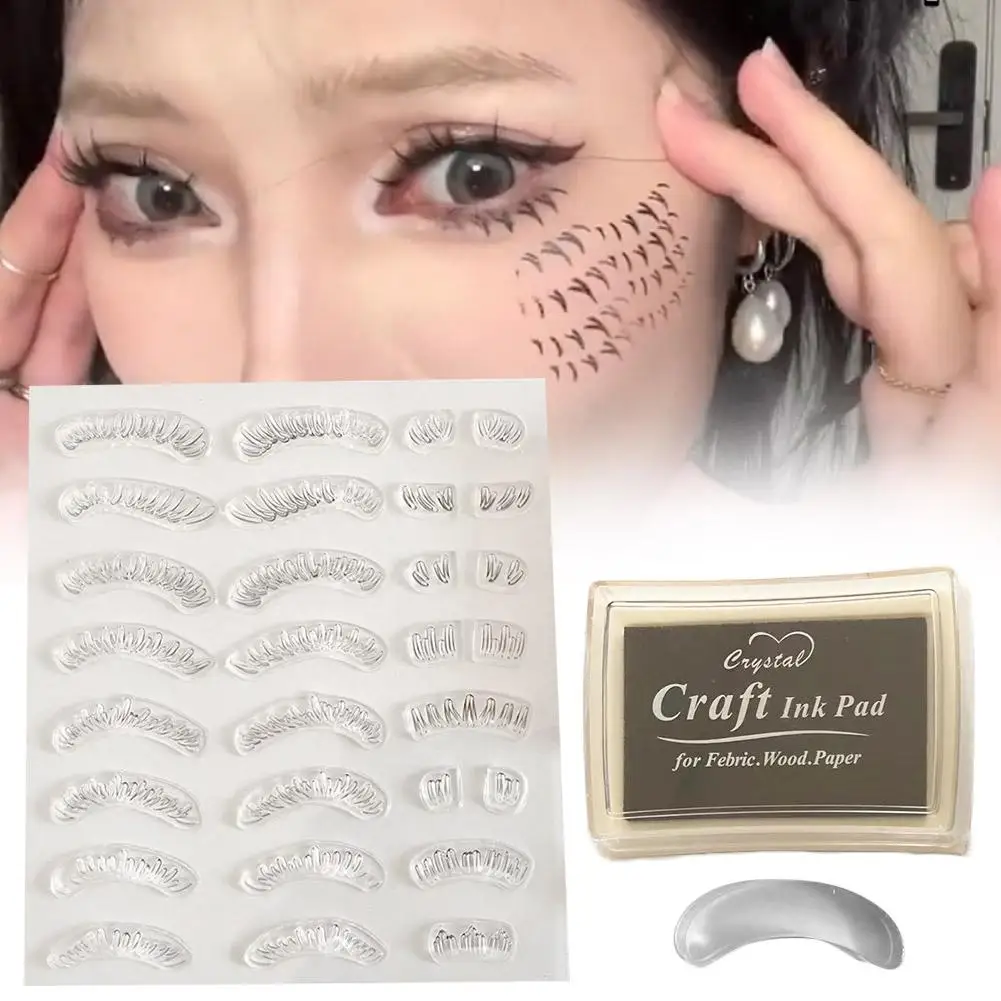 

V-Shaped Fake Lashes Air Lower Eyelashes seal Fairy Lashes Bottom Tools Natural Segmented Extension Under Makeup Lashes Eye N0W4