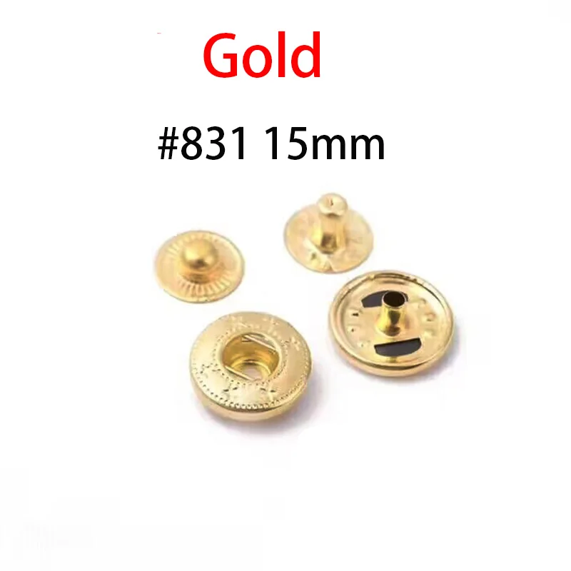 831 15mm Gold