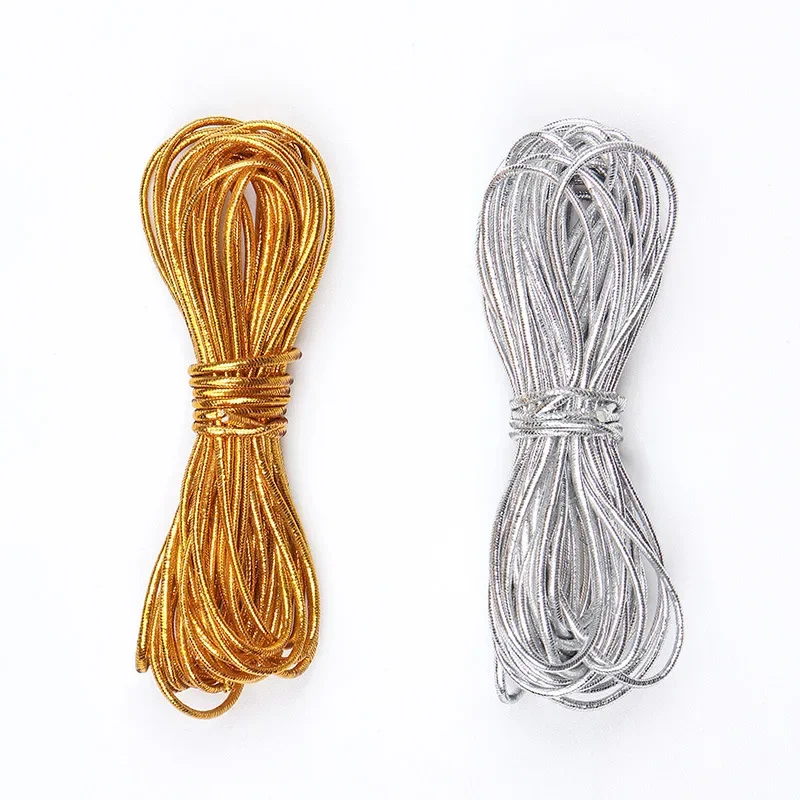 Hair Accessory Fashion Dreadlock Bead Braids Hair Decor Shimmer Stretchable Braiding Strings Long Styling 1M/5M