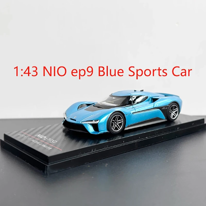 ミニカー nio ep9 1/43 NIO ep9 racing car Blue Sports Car 1:43 scale alloy car model
