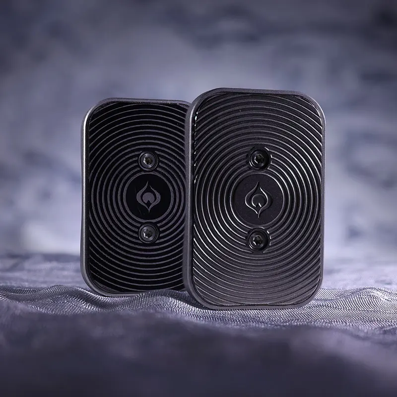 Peacock Aura Sand ステンレス　フィジェットトイ Peacock, Aura Sand, Fidget Slider