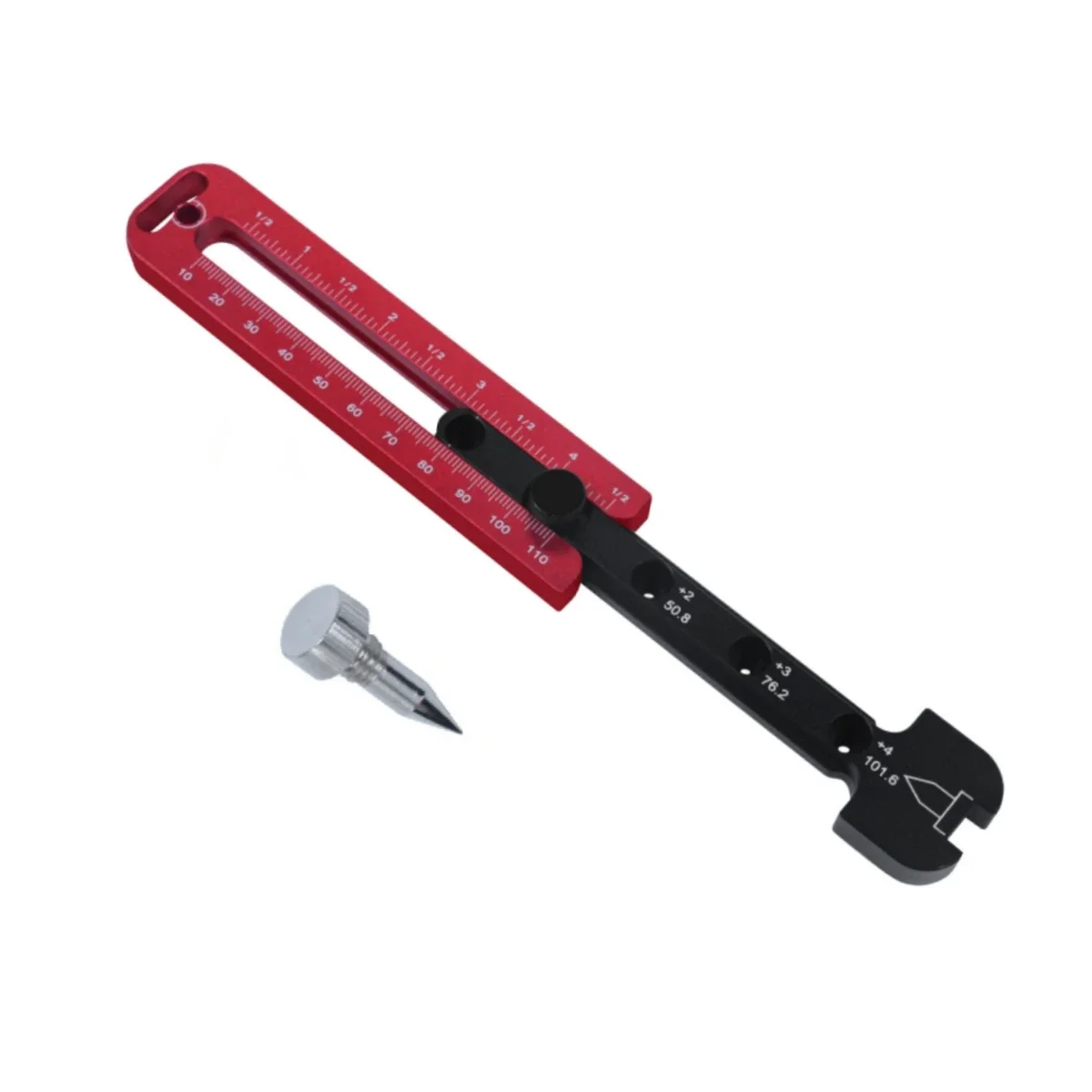 Aepiraza 300mm Aluminum Alloy Woodworking Compass Scriber - Adjustable Radius Circle Drawing Tool
