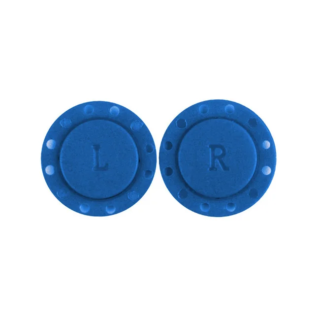 A pair Invisible Magnet Button for Sewing Supplies Jacket Cardigan Concealed Buckle Handwork Clothing Decoration Craft Supplies sky blue