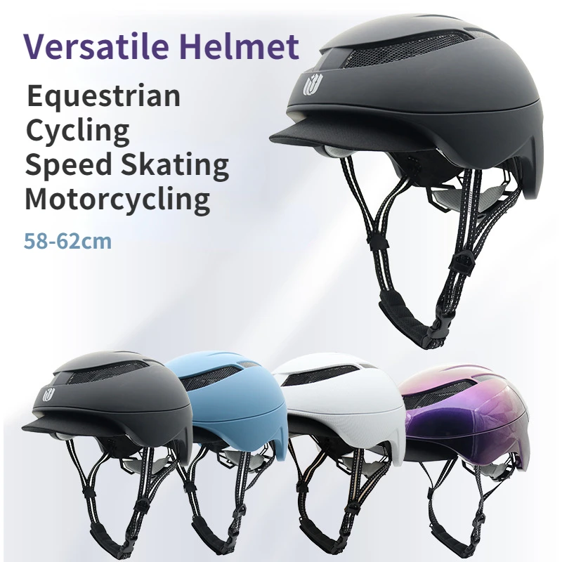 Ultralight Summer Equestrian Safety Helmet Adults Riding Cap Horse Riding Motorcycle Protective Helmet Cycling Cap 58-62