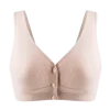 Pregnant  Nursing Bra Cotton Wirefree Breastfeeding Bra Women Seamless Maternity Plus Size Underwear Front Buckle  Open Cup Bras 5