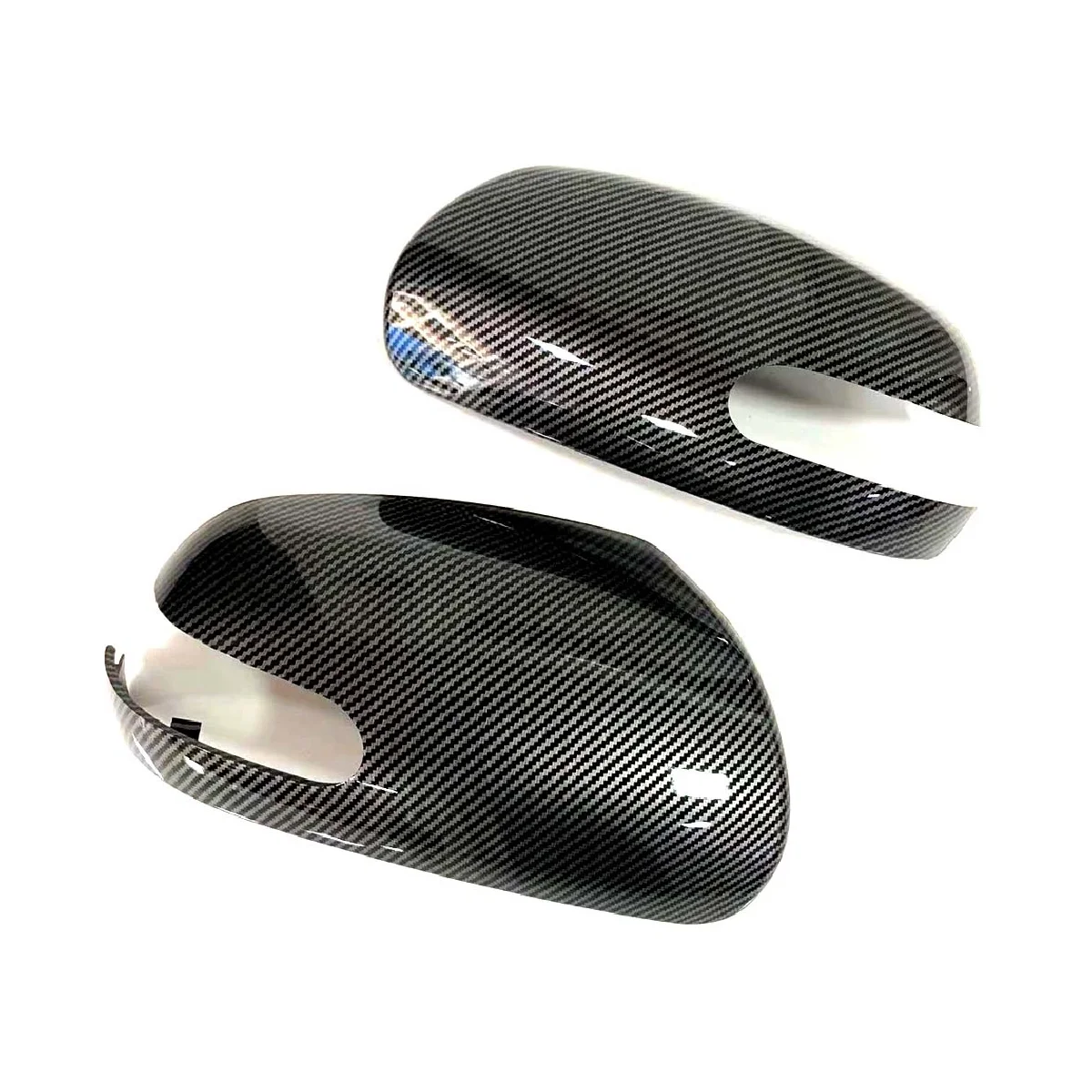 

Car Carbon Fiber ABS Side Rearview Mirror Cover Wing Mirror Shell Cap Housing for Kia Forte 2009-2012 87616-1M000EB