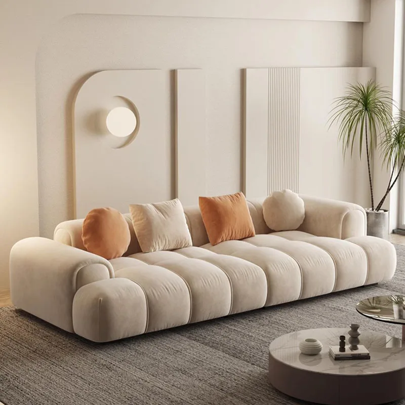 

Puffs Barber Ergonomic Sofa Loveseat Lazy Sleep Designer Vip Couch European Italian Style Casas Prefabricadas Garden Furniture