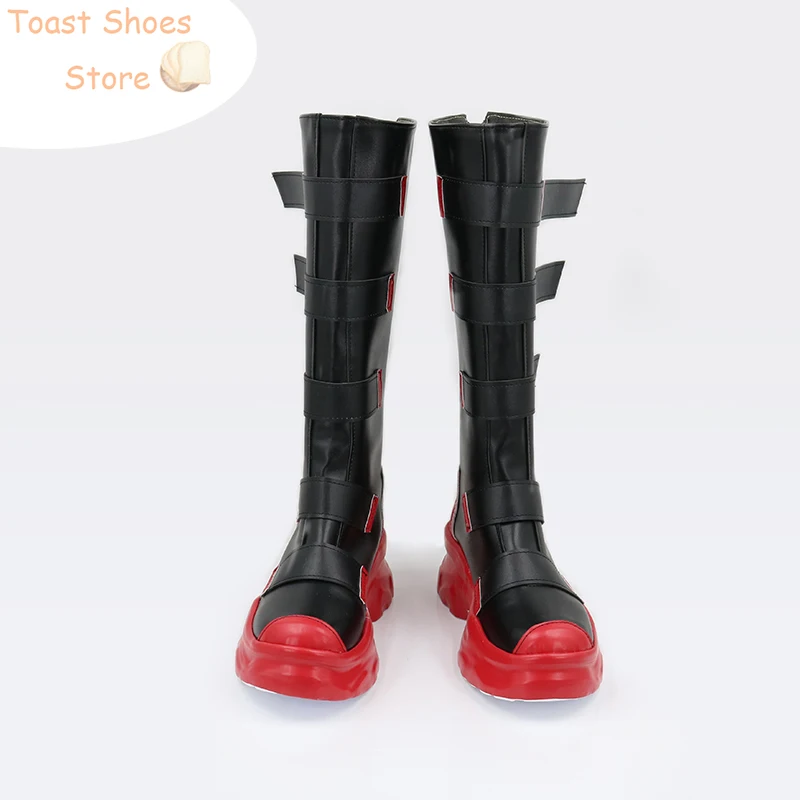 Jason Todd Cosplay Shoes Halloween Carnival Boots Cosplay Prop Anime PU Leather Shoes Costume Prop