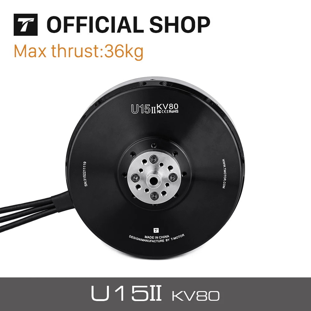 TMOTOR U15II KV100/KV80 36KG Thrust Motor UAV Propeller Heavy Lift