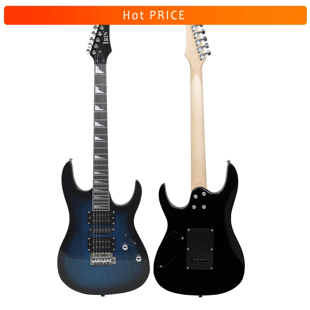 IRIN 39 Inch Electric Guitar 6 Strings Basswood Body Maple