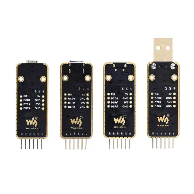 

CH343 USB UART Board CH343 UART Module USB To UART Module Micro / Mini / Type-A / Type-C Connectors High Baud Rate Transmission