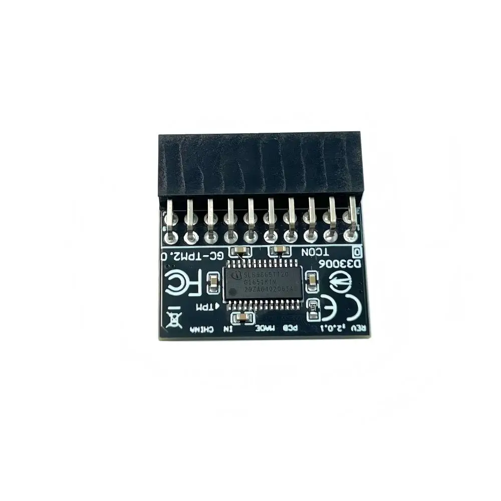 TPM TPM SPI LPC 20Pin Module SLB9665 For Gigabyte Motherboard