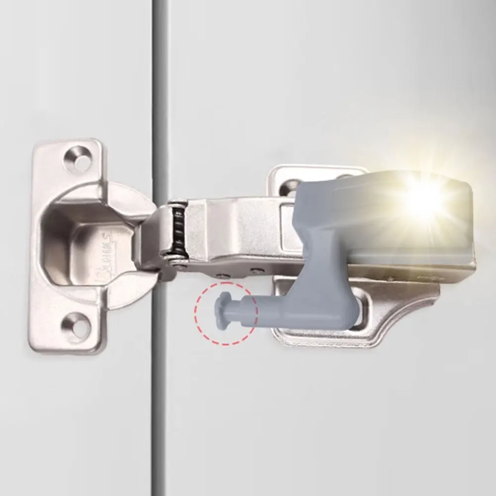 6/12pcs Cabinet Induction Lights Wardrobe Cupboard Sensor Lights Kitchen Cupboard for Bedroom Wardrobe Closet