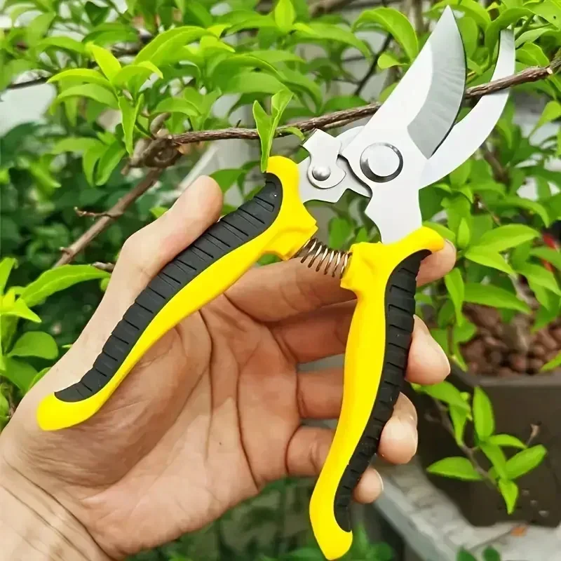 Horticultural Scissors Bird Beak Shape Branch Pruning Labor Saving Pruning Stainless Steel Picking Multifunctional Fruit Scissor 2