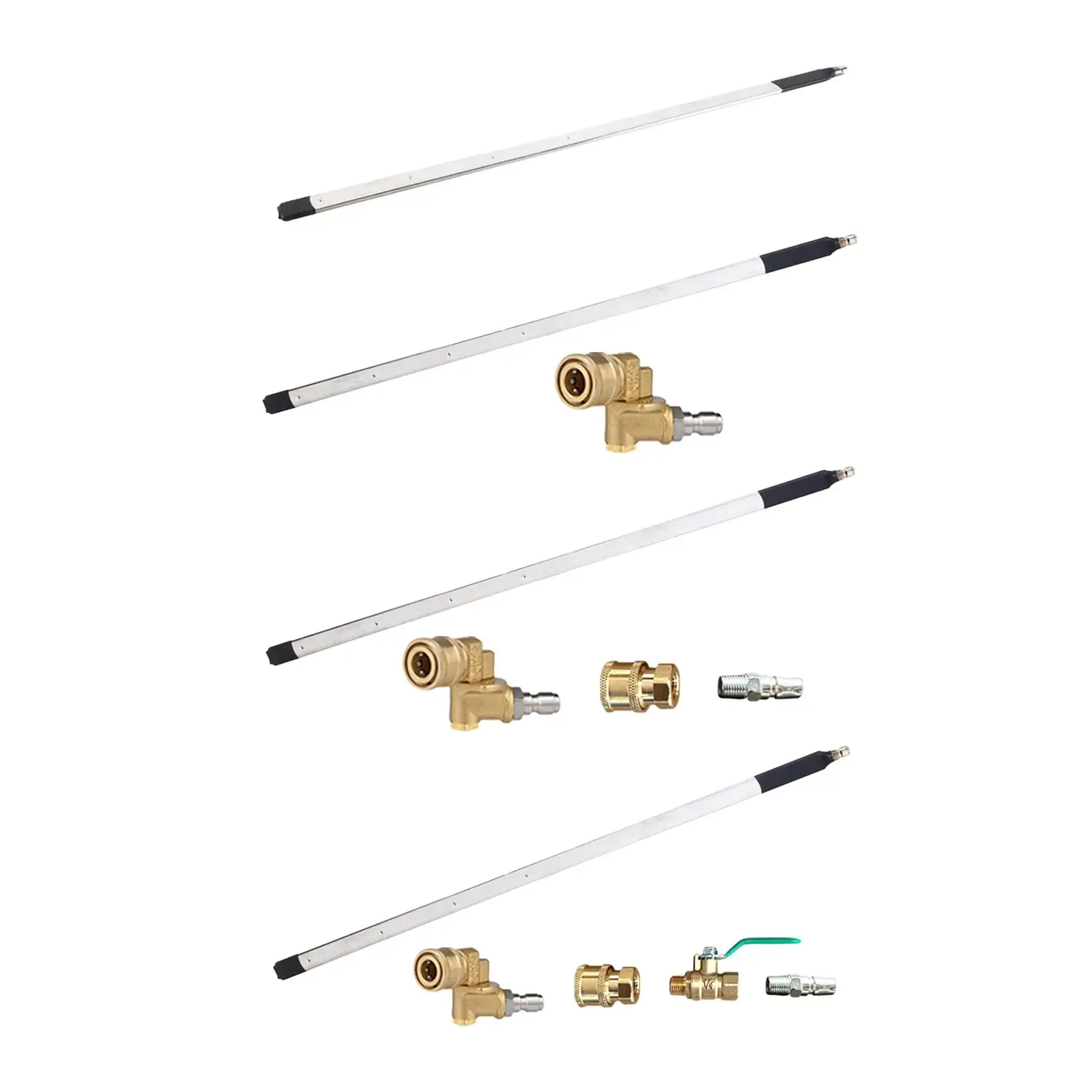 

Extension Wand Fittings Anti Leaked Rings Cleaning Quick Connect 4 Holes Replacement Lance Walkway Driveway Watering Flowers