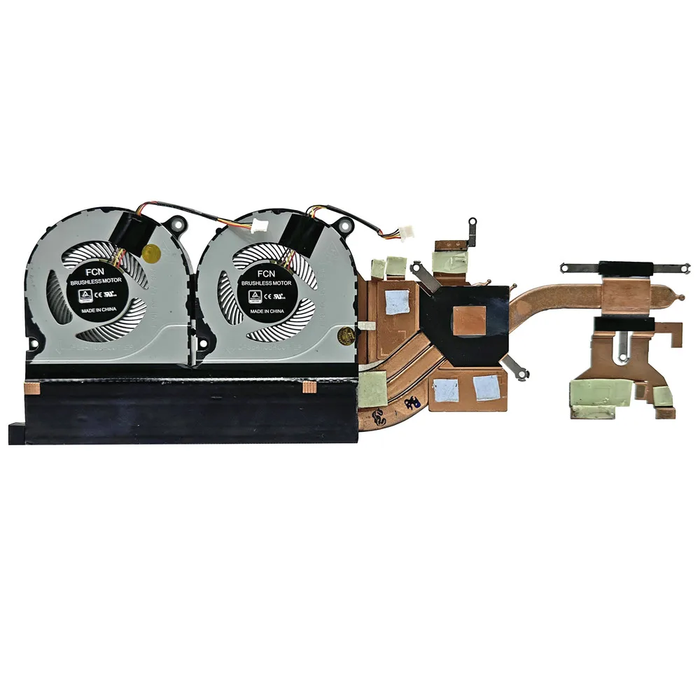 Original CPU GPU Cooling Radiator For ACER Aspire AN515-42 AN515-42G AMD Heatsink Fan DH5JV LA-G021P AT28X001FC0