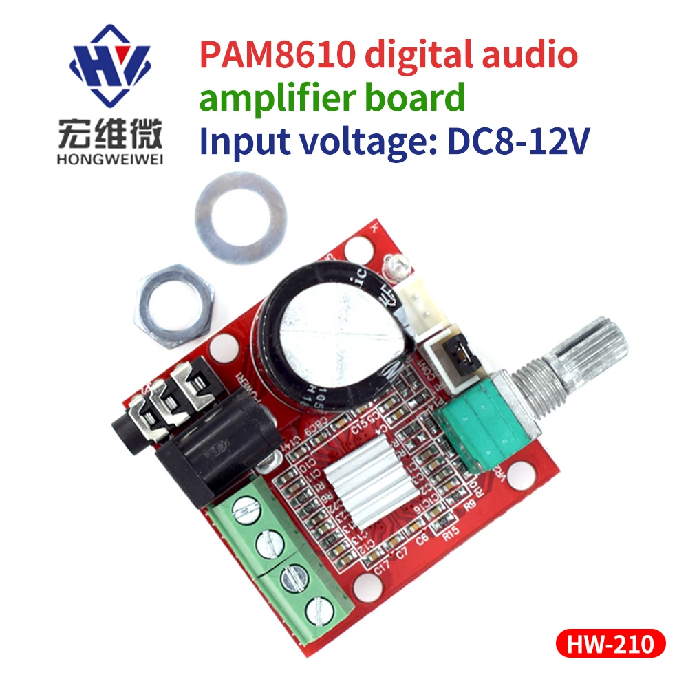 PAM8610 Voice Power Amplifier Module Digital Mini Class D Power