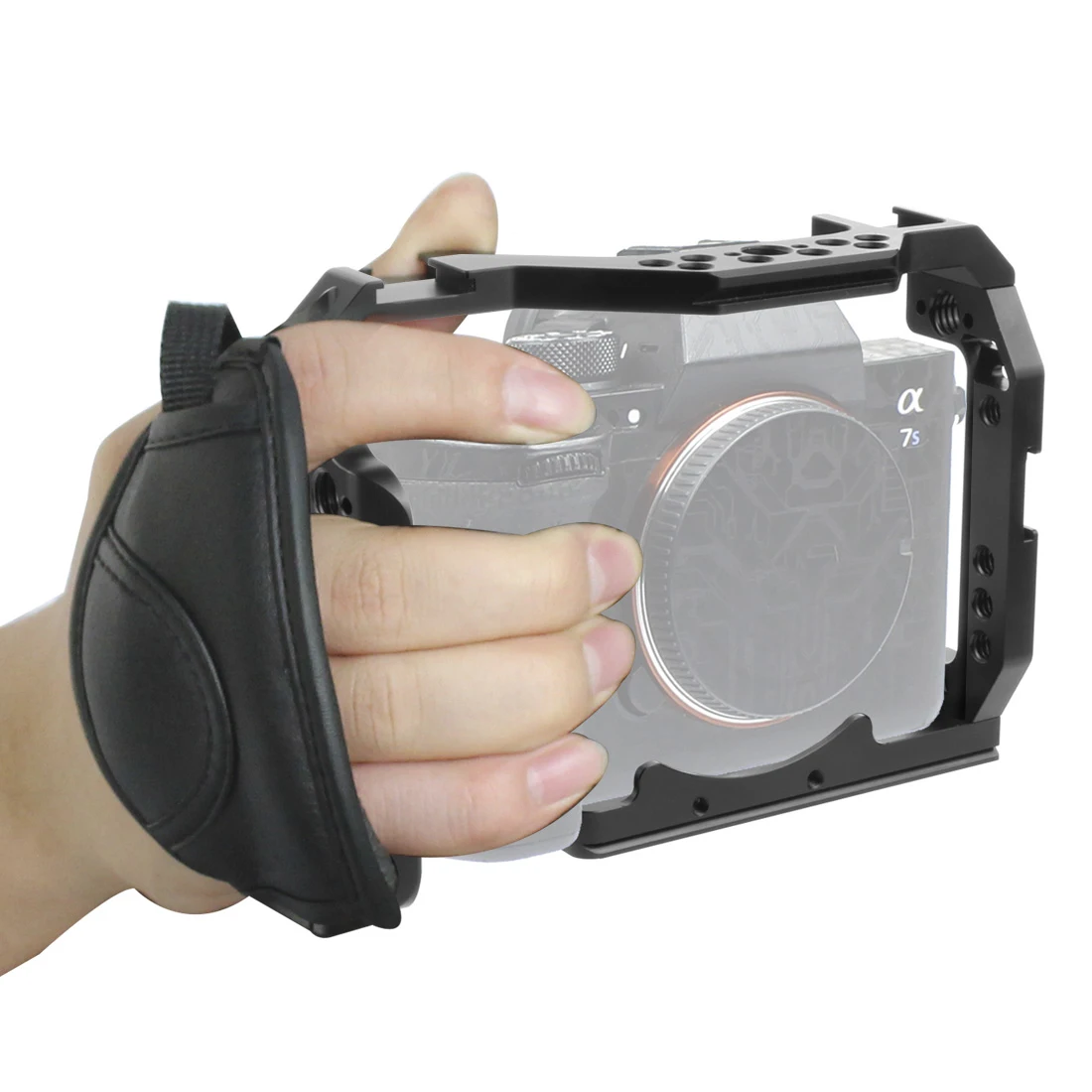 A7M4 A7R4 Camera Full Cage Rig Handle Grip Arca-style Cold Shoe Mount ARRI Locat