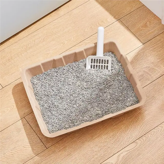 Biodegradable For Cats And Small Animals 5Pack Leakproof Cardboard Tray Cat Litter Boxes Disposable 5