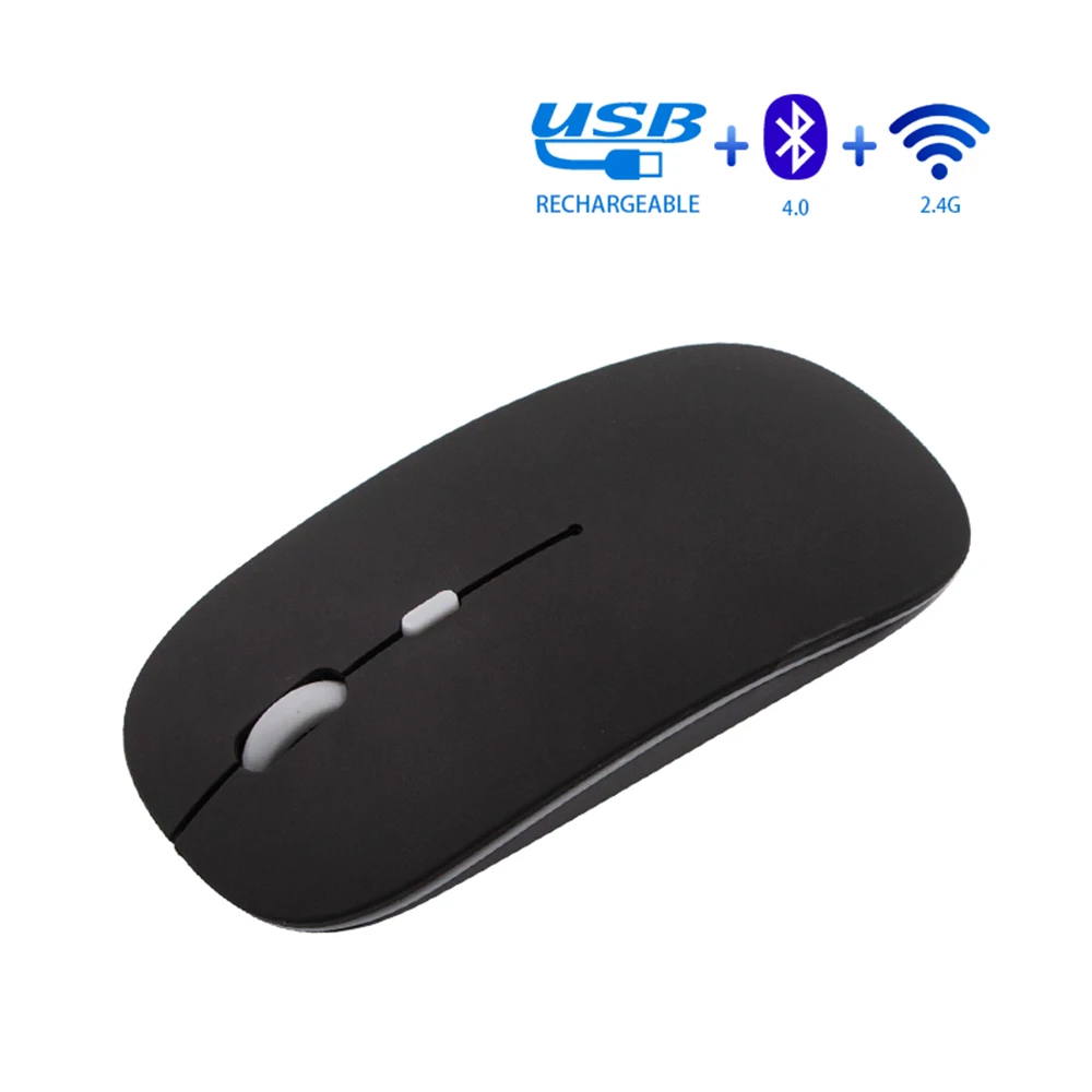 무소음 무선 블루투스 및 USB 마우스, 충전식 2 in 1 컴퓨터 마우스, 노트북 PC용 인체 공학적 2.4Ghz Best Top5 무소음 무선 블루투스 및 USB 마우스, 충전식 2 in 1 컴퓨터 마우스, 노트북 PC용 인체 공학적 2.4Ghz Best Top5