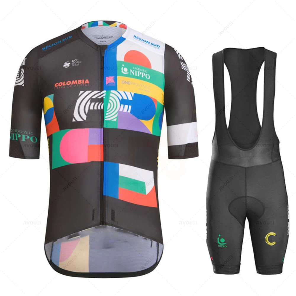 Team Cycling Clothing MTB Ropa Ciclismo Maillot Hombre Short Sleeve Cycling Set Mtb Bike Uniforme Bicycle Fashion Clothes
