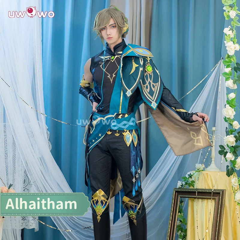 

Alhaitham Cosplay UWOWO Collab Series: Genshin Impact Sumeru Al Haitham Alhaitham Cosplay Halloween Costume