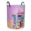 Custom Gabbys Dollhouse Laundry Basket Foldable Large Clothes Storage Bin Pandy Paws Gabby Mermaid Cat Baby Hamper 2