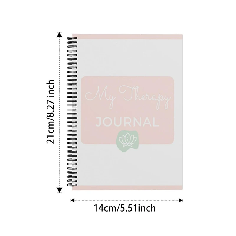Mental Health Anxiety Planner Anxiety & Depression Therapy Worksheets Self Care Planner DBT Diary Mood Tracker Journal