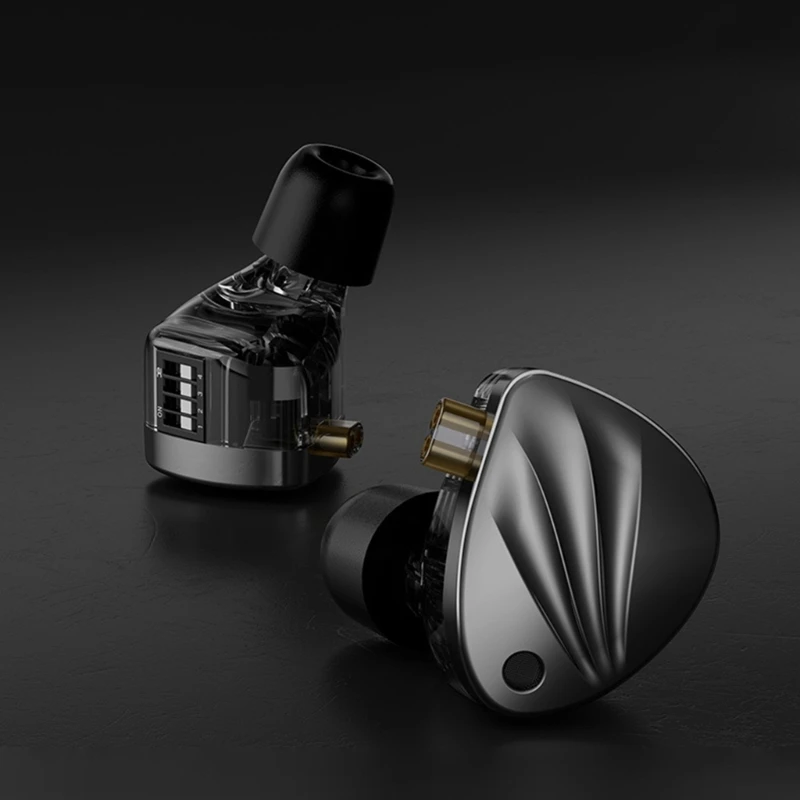 

in Ear Earphones with 4-Level Tuning Detachable 0.75mm 2Pin Silver Plated Cable