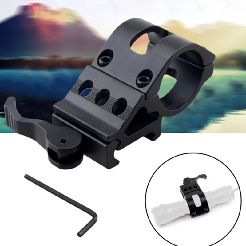 25mm Scope Mounts Flashlight Torch Mounts 20mm Standard Picatinny/Weaver Rail