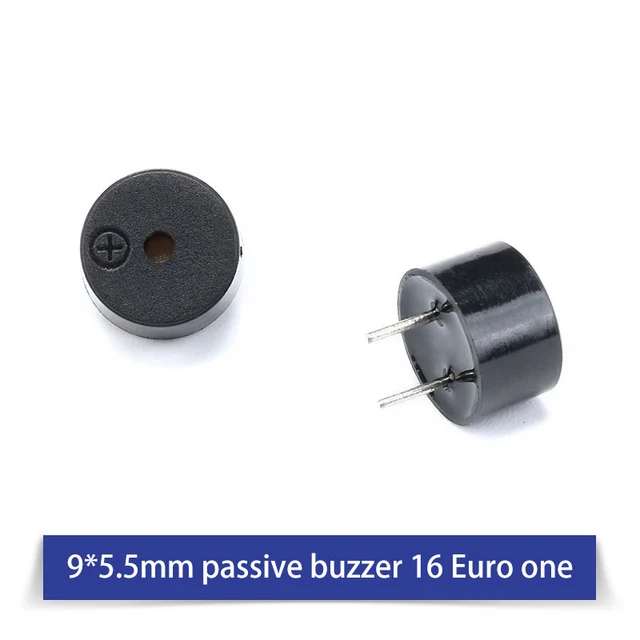 3V5V12V24V Active And Passive Buzzer Alarm Electromagnetic universal Sounder Speaker Anti-theft Device 9x5.5mm16 Ohm 10pcs