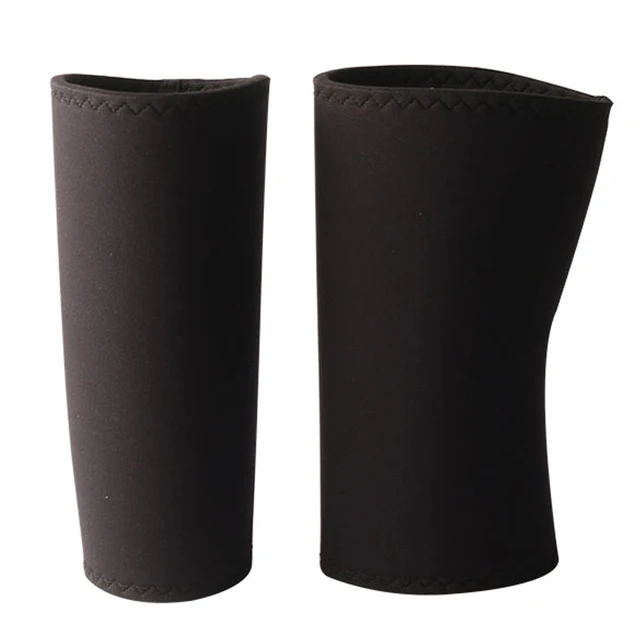 Stiff Knee Sleeve Professional Neoprene Knee Pad For Weight Lifting Sport Safety Power Lifting Support Knee Joint Protection,7mm 2
