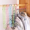 Household Stackable Clothes Hanger Rack Wear Resistant Windproof Clothes Stand For Wardrobes 3