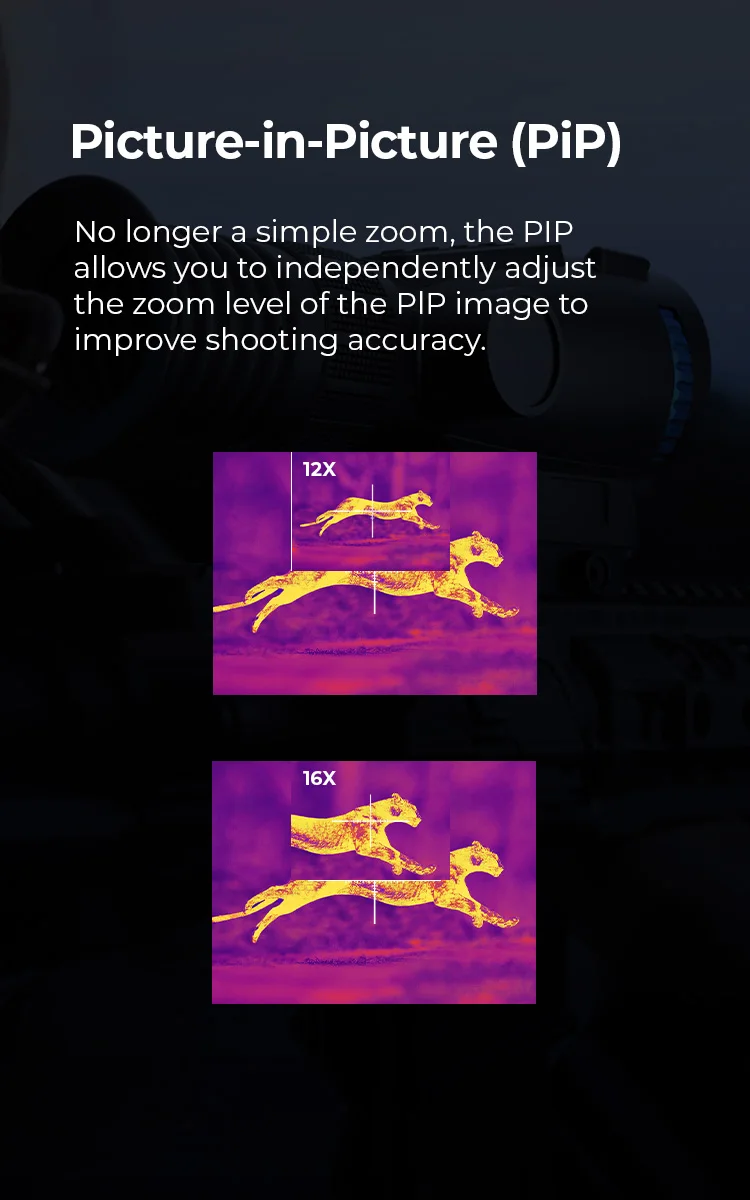 Thermal Imaging Scope 384*288 55Hz Thermal Monocular 25mm 35mm Lens Thermal 3-16