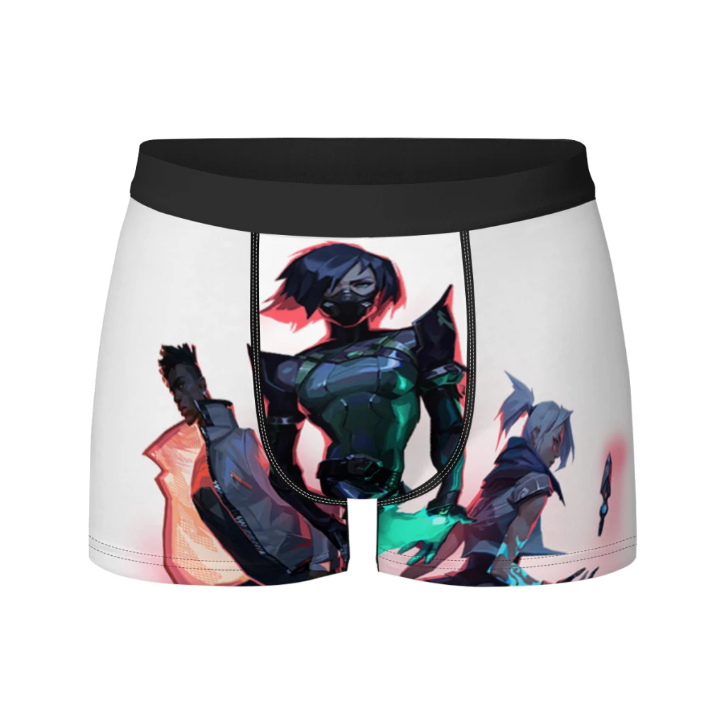 thumbnail image 1 of Calzoncillos Valorant para hombre, calzoncillos tipo bóxer transpirables para hombre, ropa interior para hombre, regalo, 1 of 5