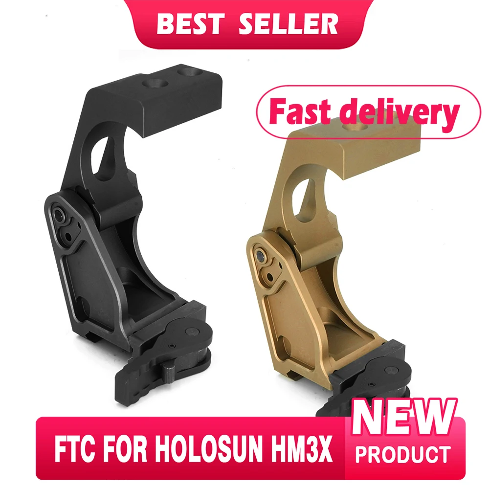 

2024 Tactical FAST FTC QD 2.26″ Mount For Holosun HM3X Magnifier Opitcal Centerline Height rifle bipod picatinny