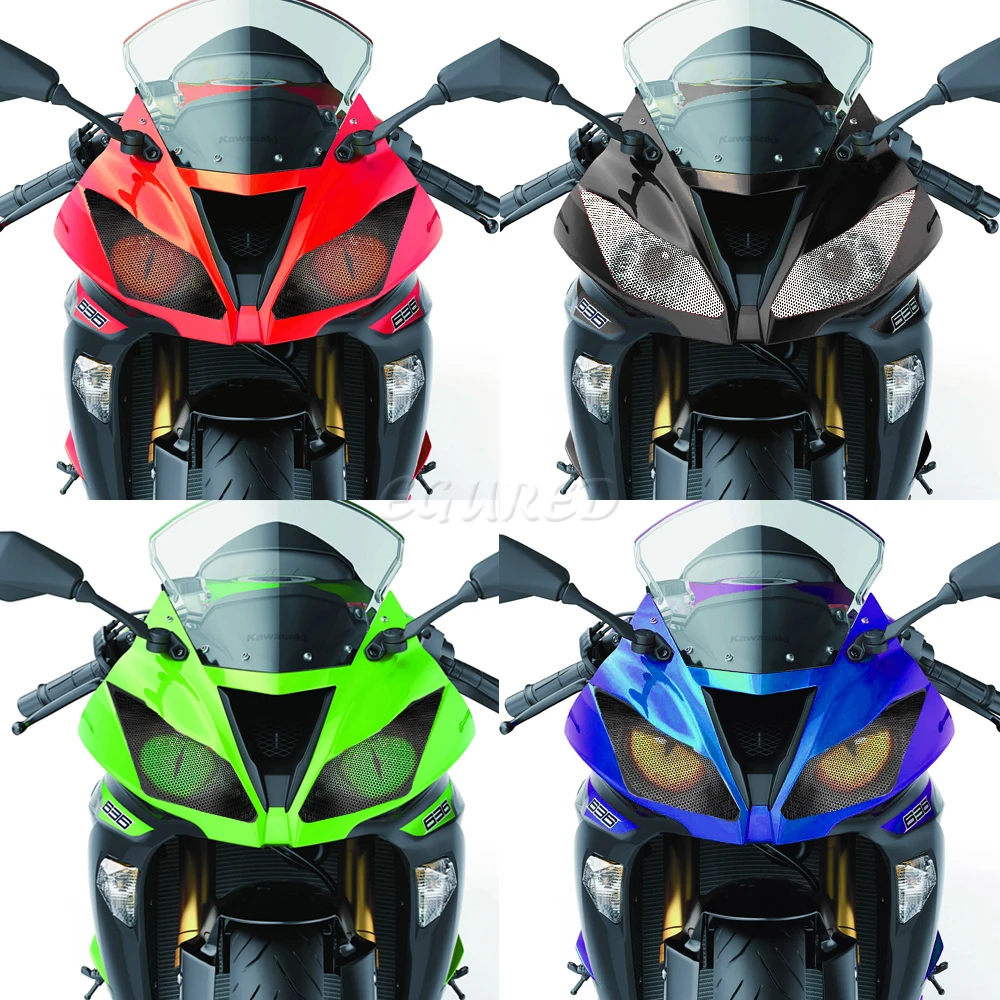 

Наклейки для передних фар Kawasaki Ninja 250 Ninja 300, защитная пленка для передних фар мотоцикла