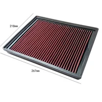 High Flow Air Filter Fits for BMW M2 3.0L L6 Gas/i8 1.5L L3 Gas/335i GT 3.0L L6 Gas/435i xDrive Gran Coupe 3.0L L6 Gas 235i 1