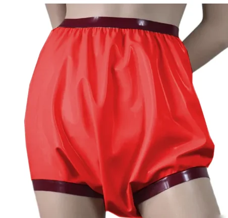 

Latex Rubber Gummi Catsuit Handmade custom shorts Cosplay pants Party