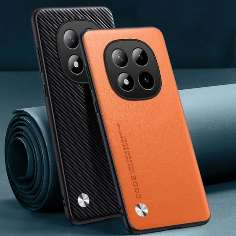 Elegant PU Leather Full Protection Phone Case - Premium Back Cover